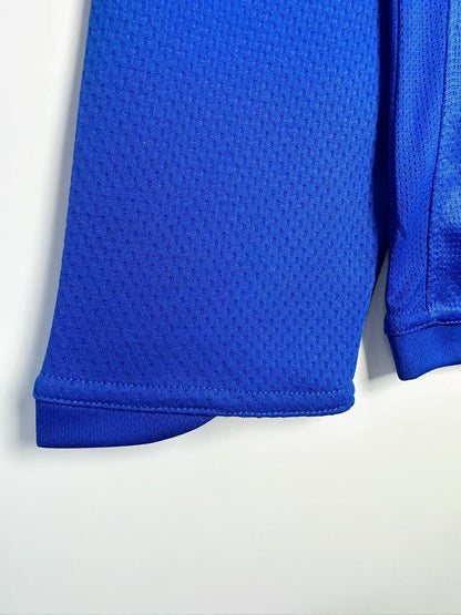Man's Retro Long Sleeve Manchester United Team Blue GK - 2007/08