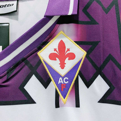 Man's Retro Jersey Fiorentina Team Away - 1992/93