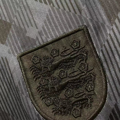Man's Retro Jersey England National Team Black - 1990