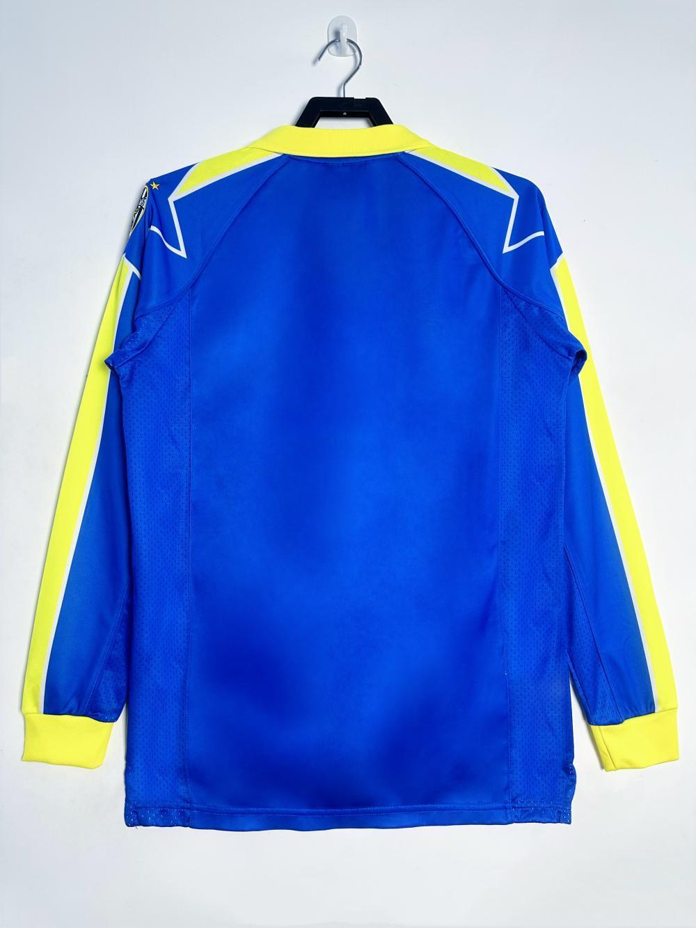 Man's Retro Long Sleeve Juventus Team Away - 1997/99