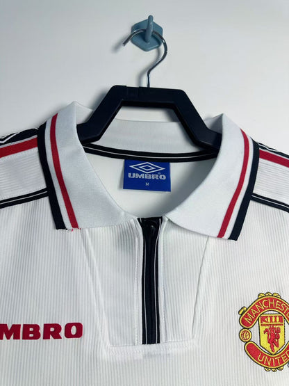 Man's Retro Long Sleeve Manchester United Team Commemorative Edition  - 1998