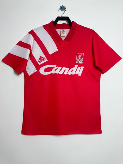 Man's Retro Jersey Liverpool Team Home - 1991/02
