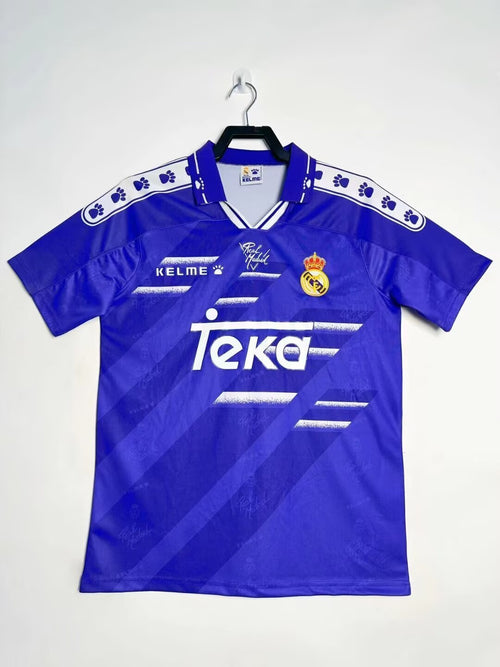 Man's Retro Jersey Real Madrid Team Away - 1994/96