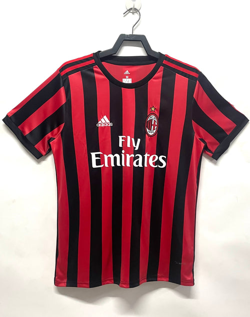 Man's Retro Jersey Milan Team Home- 2017/2018