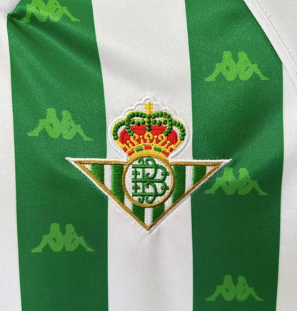 Man's Retro Long Sleeve Real Betis Team - 1995/97