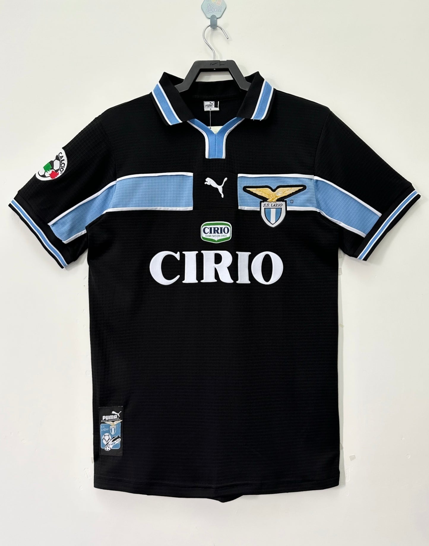Man's Retro Jersey Lazio Team - 1998/99