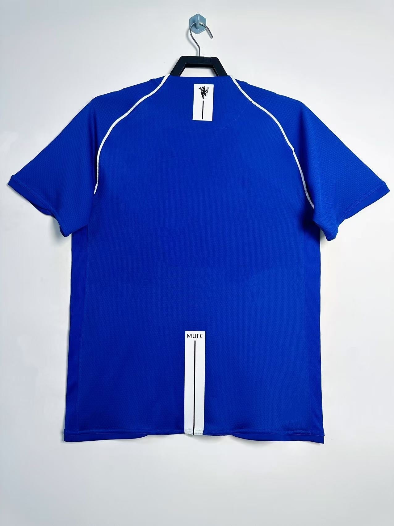 Man's Retro Jersey Manchester United Team Blue GK - 2007/08