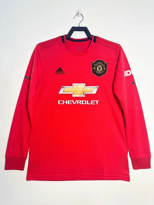 Retro Long Sleeve Manchester United Home - 2019/20