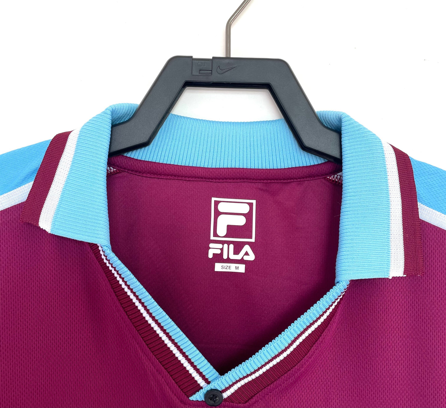 Man's Retro Jersey West Ham Team Home - 1999/01