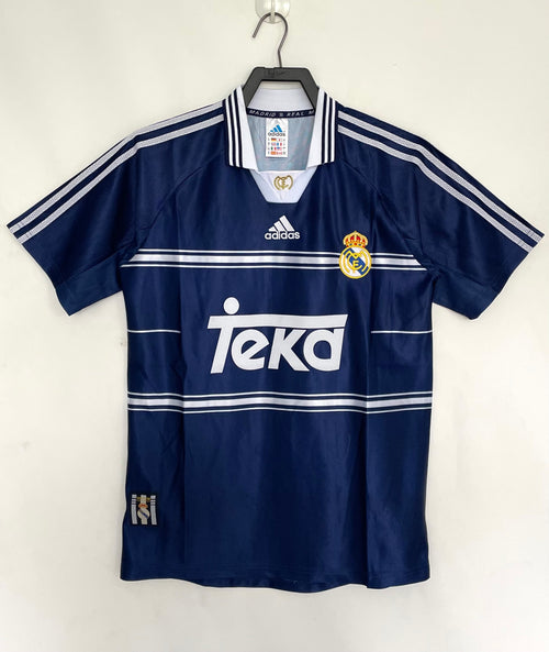 Man's Retro Jersey Real Madrid Team Away - 1998/99