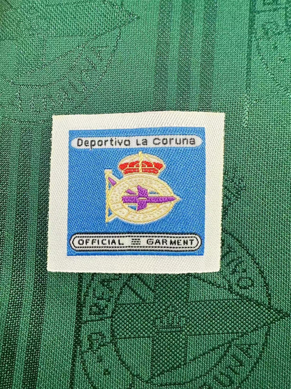 Man's Retro Long Sleeve Deportivo La Coruna Team - 1999/00