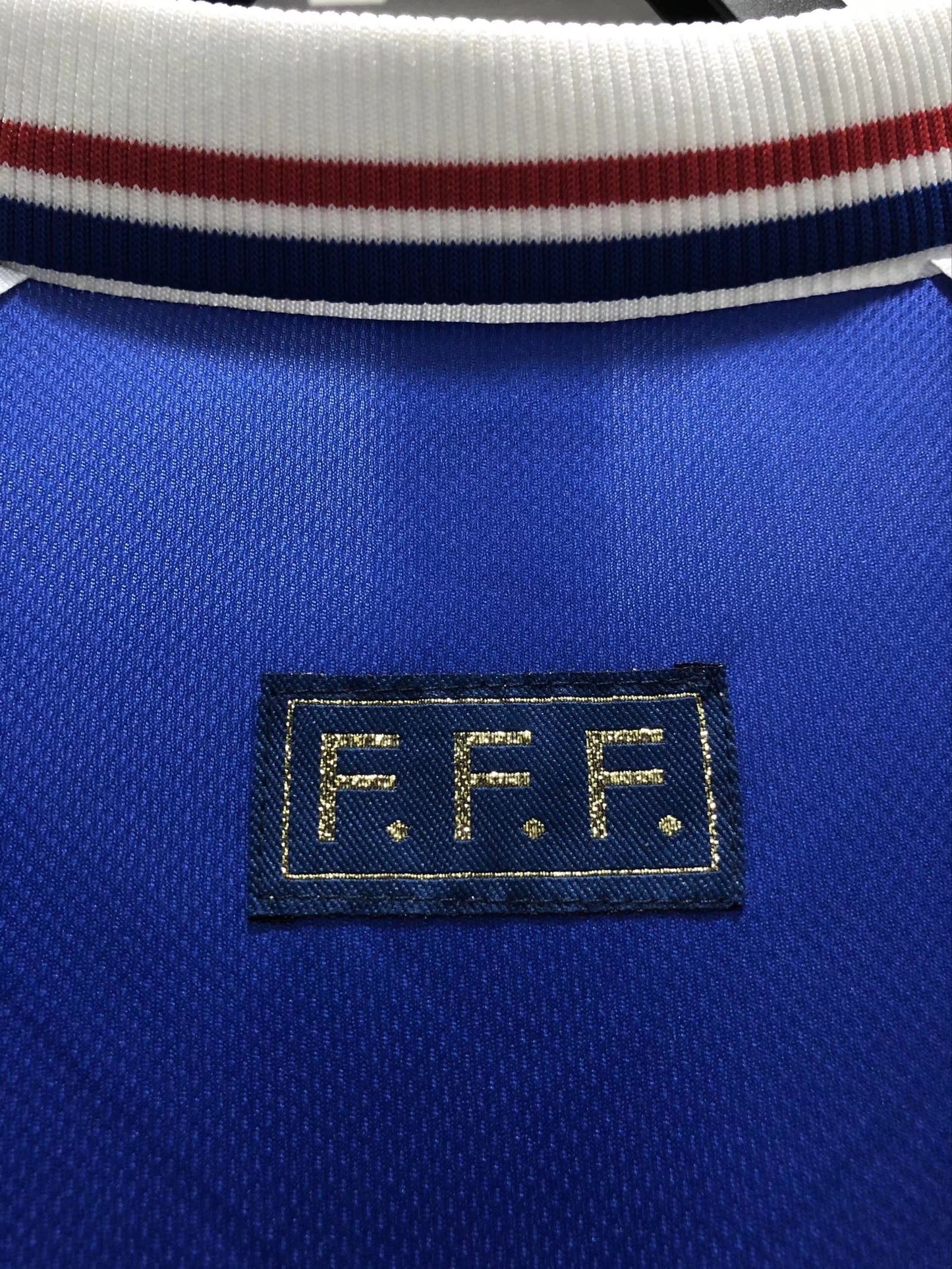 Man's Retro Long Sleeve France National Team Home - 1998