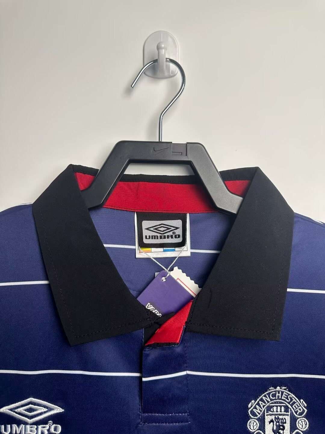 Man's Retro Jersey Manchester United Team Away  - 1999/2000