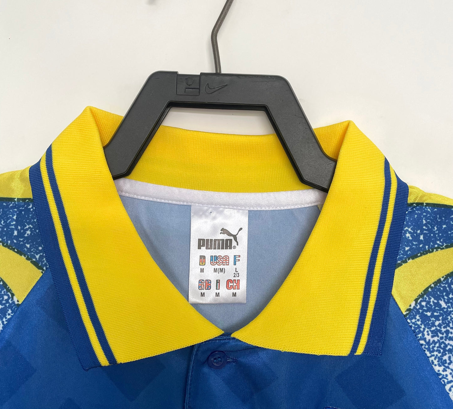 Man's Retro Jersey Parma Calcio Team Blue - 1995/97