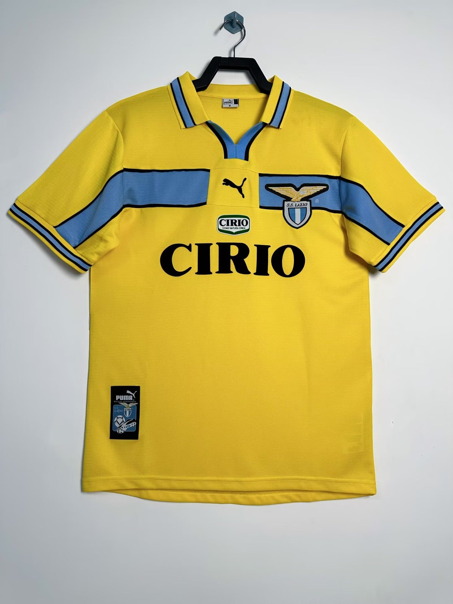 Man's Retro Jersey Lazio Team Away - 1998/99