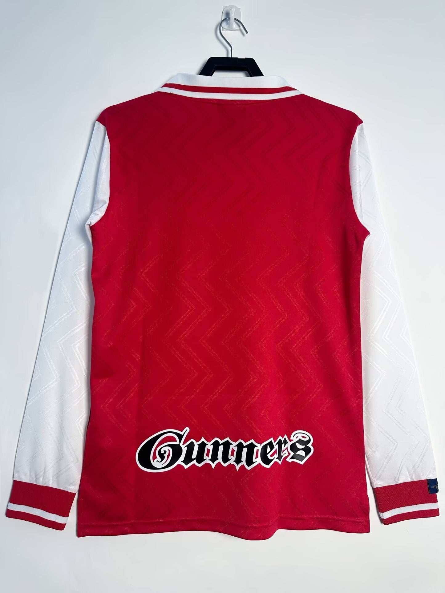 Man's Retro Long Sleeve Arsenal Team Home - 1996/97