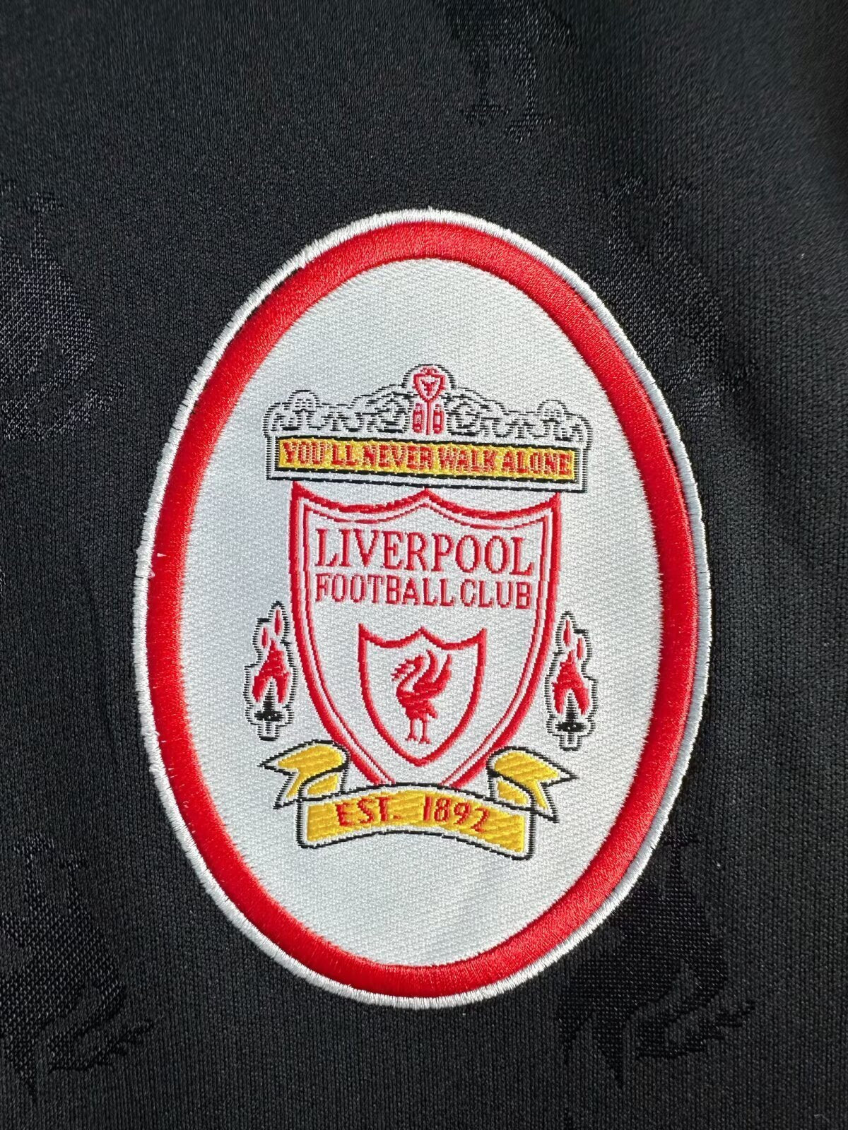 Man's Jersey Retro Liverpool Black - 1996/1997