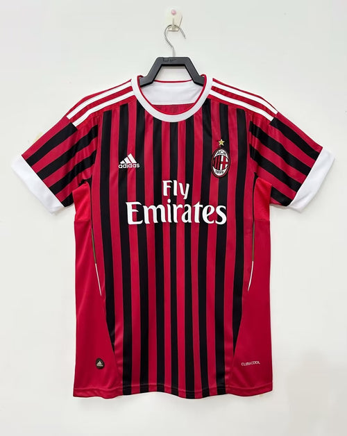 Man's Retro Jersey Milan Team - 2011/12