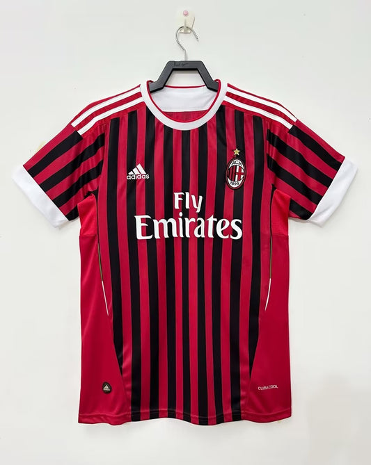 Man's Retro Jersey Milan Team - 2011/12