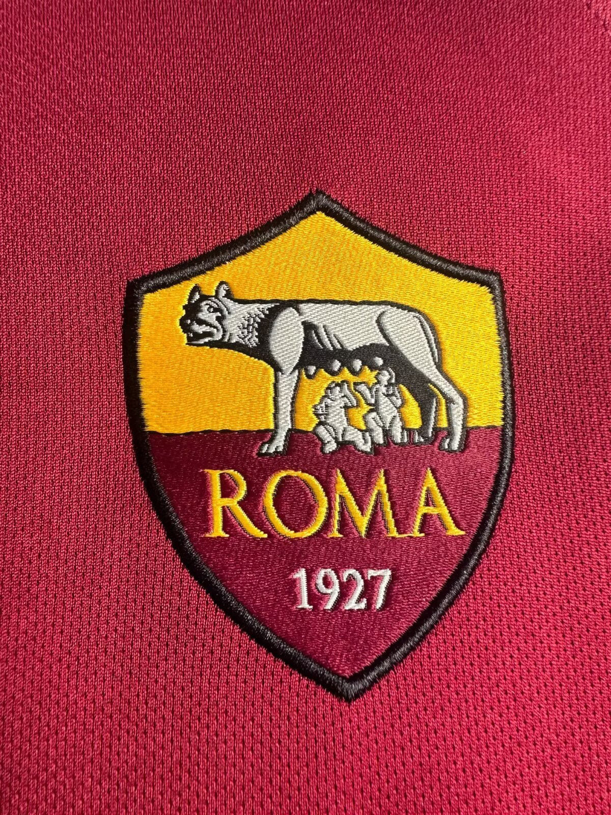 Man's Retro Long Sleeve Roma Team Home - 2017/18