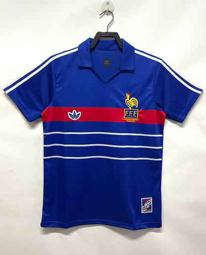 Man's Retro Jersey France National Team Home - 1984