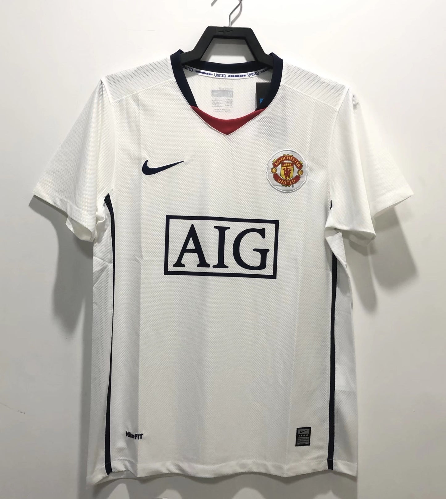 Man's Retro Jersey Manchester United Team Away League Edition - 2008/09