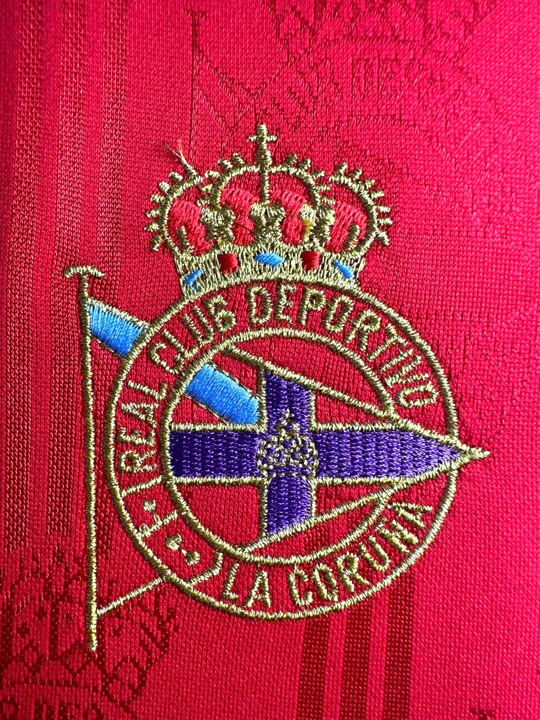 Man's Retro Jersey Deportivo La Coruna Team Away - 1997/98