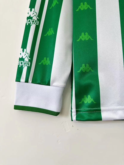 Man's Retro Long Sleeve Real Betis Team - 1995/97