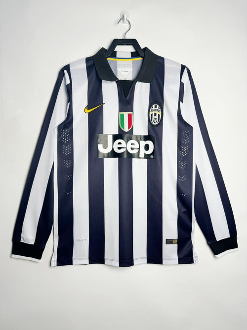 Man's Retro Long Sleeve Juventus Team Home - 2014/2015