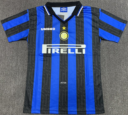 Man's Retro Jersey Internazionale Milano Team Home - 1997/98