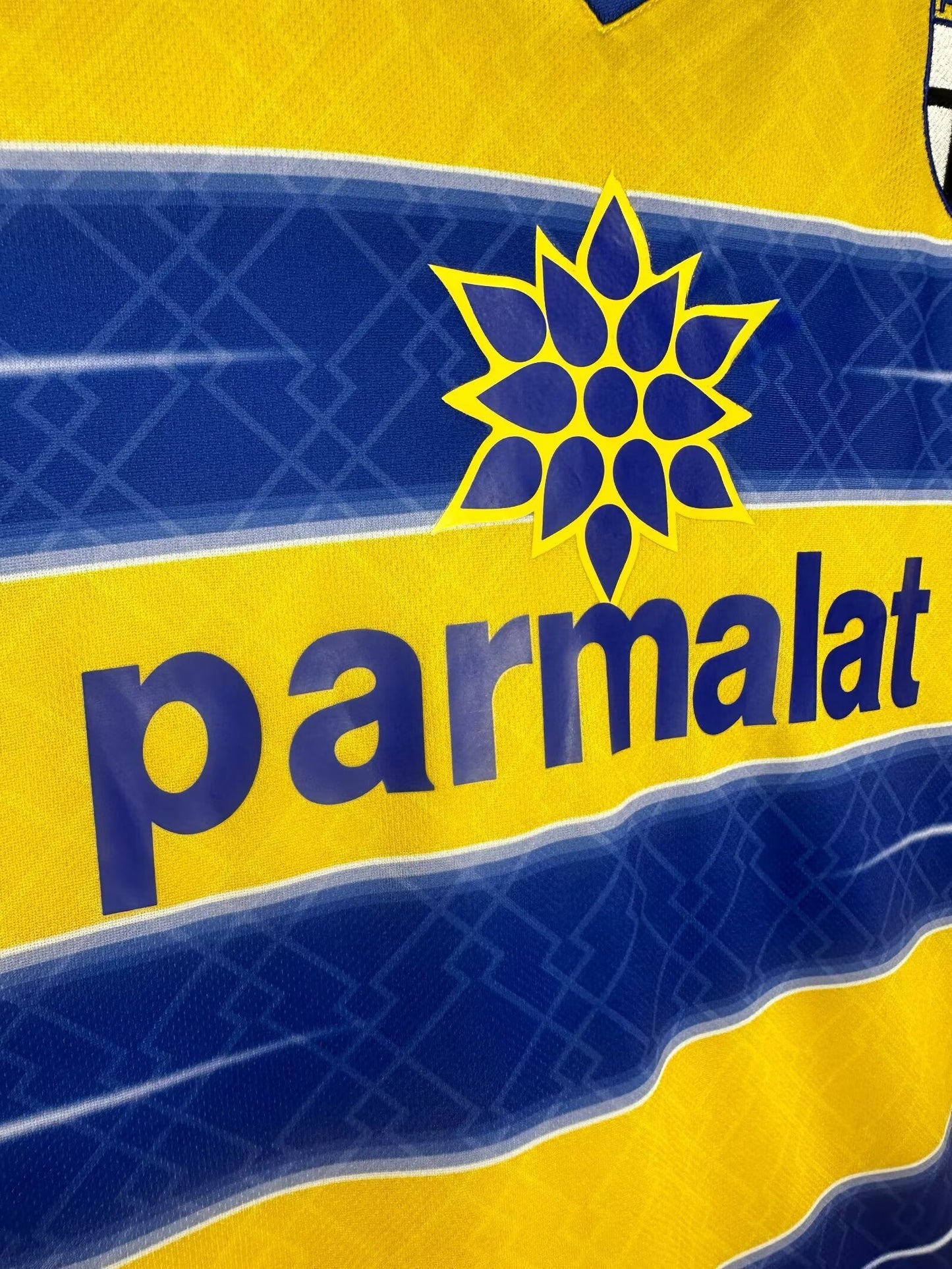 Man's Retro Jersey Parma Calcio Team Home - 1998/99