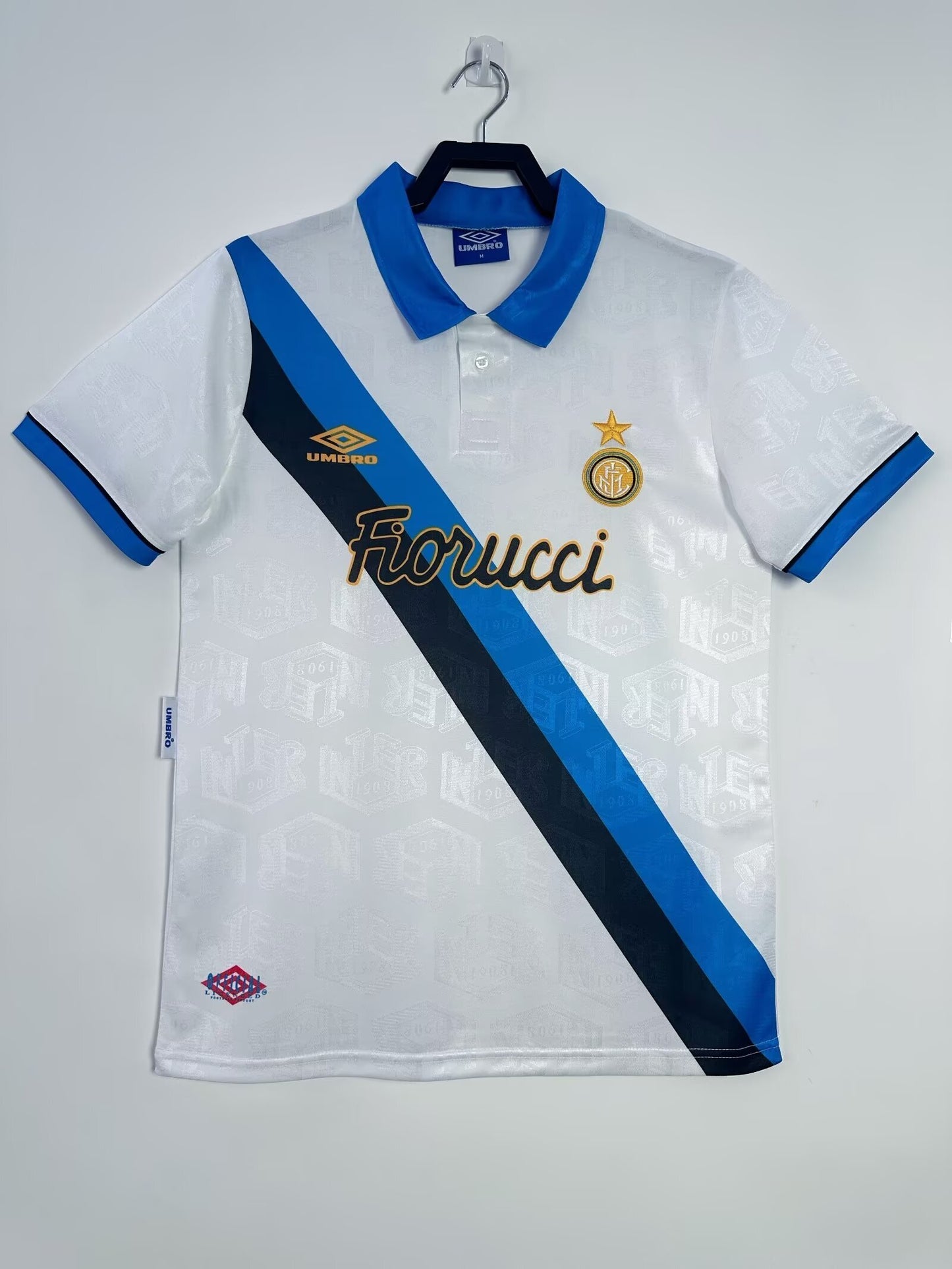 Man's Retro Jersey Internazionale Milano Team Home - 1988/90