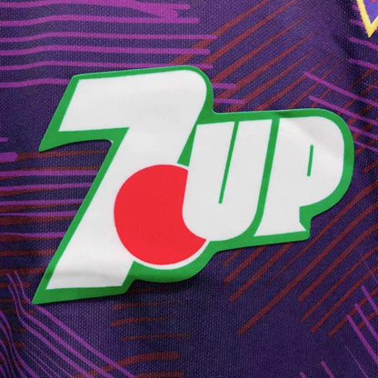 Man's Retro Jersey Fiorentina Team Home - 1992/93