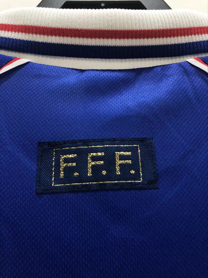 Man's Retro Jersey France National Team Home - 1998