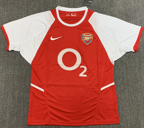 Man's Retro Jersey Arsenal Team Home - 2002/03