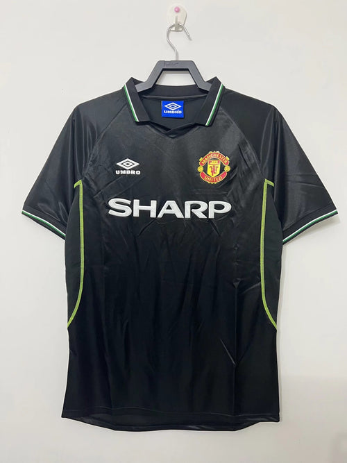 Man's Retro Jersey Manchester United Team Away - 1998/1999