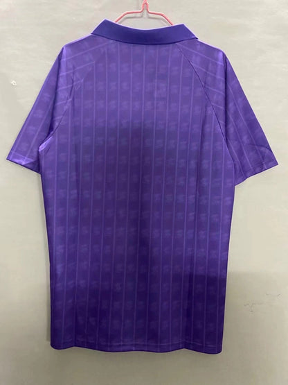 Man's Retro Jersey Fiorentina Team Home - 1989/90