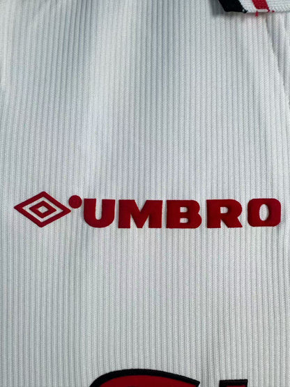 Man's Retro Long Sleeve Manchester United Team Commemorative Edition  - 1998