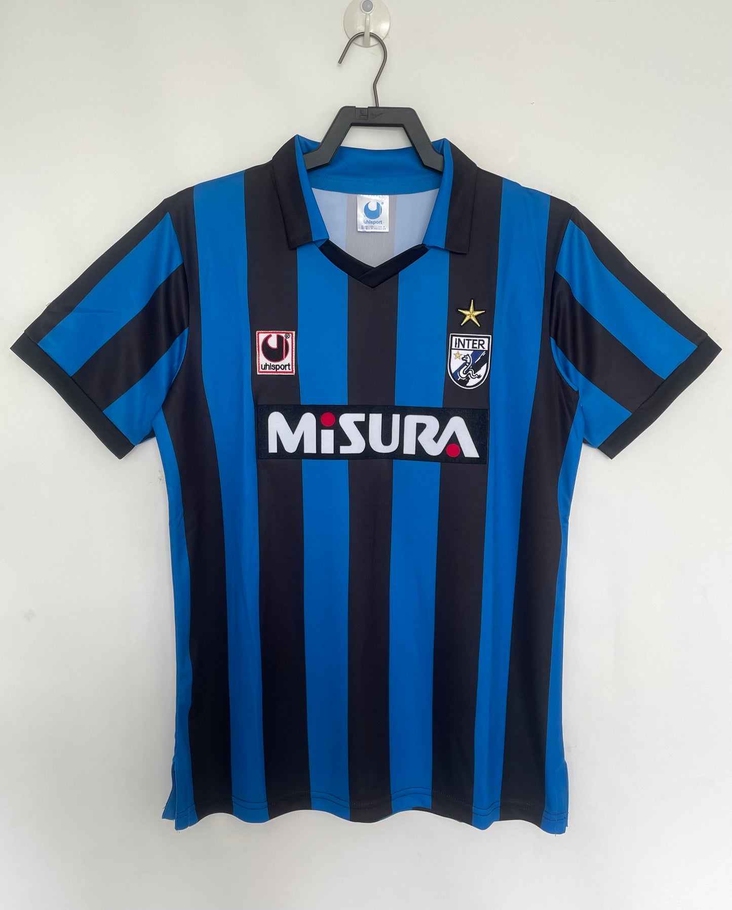 Man's Retro Jersey Internazionale Milano Team Home - 1988/90