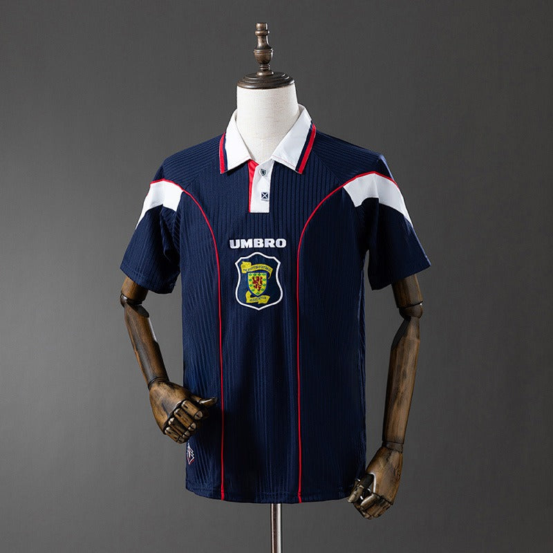 Man's Retro Jersey Scotland National Team Home  - 1996/1998