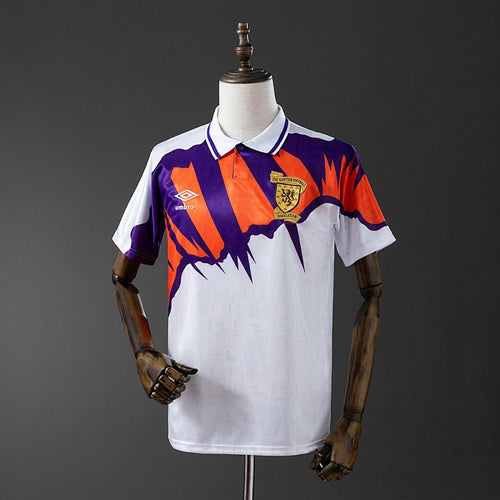 Man's Retro Jersey Scotland National Team Away  - 1991/1993