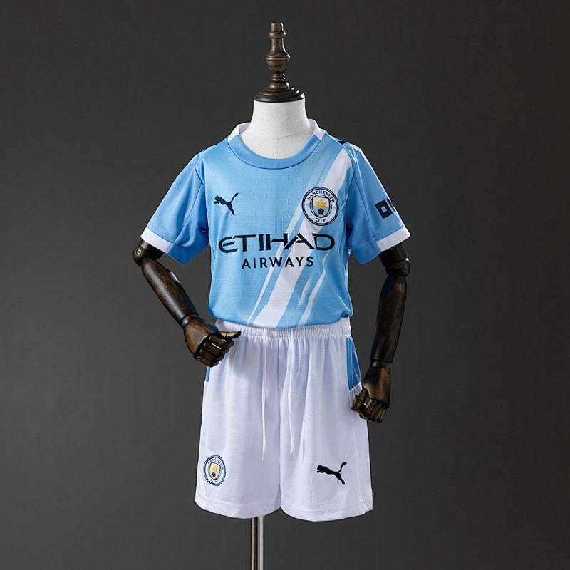 Kids Jersey  Manchester City Home - 2025-2026