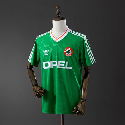 Man's Retro Jersey Ireland National Team Home  - 1990-1992