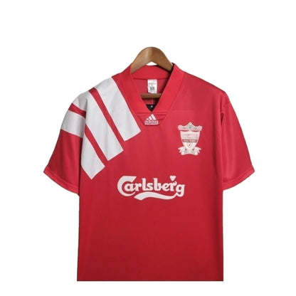 Man's Jersey Retro Liverpool Vermelha - 1992/1993