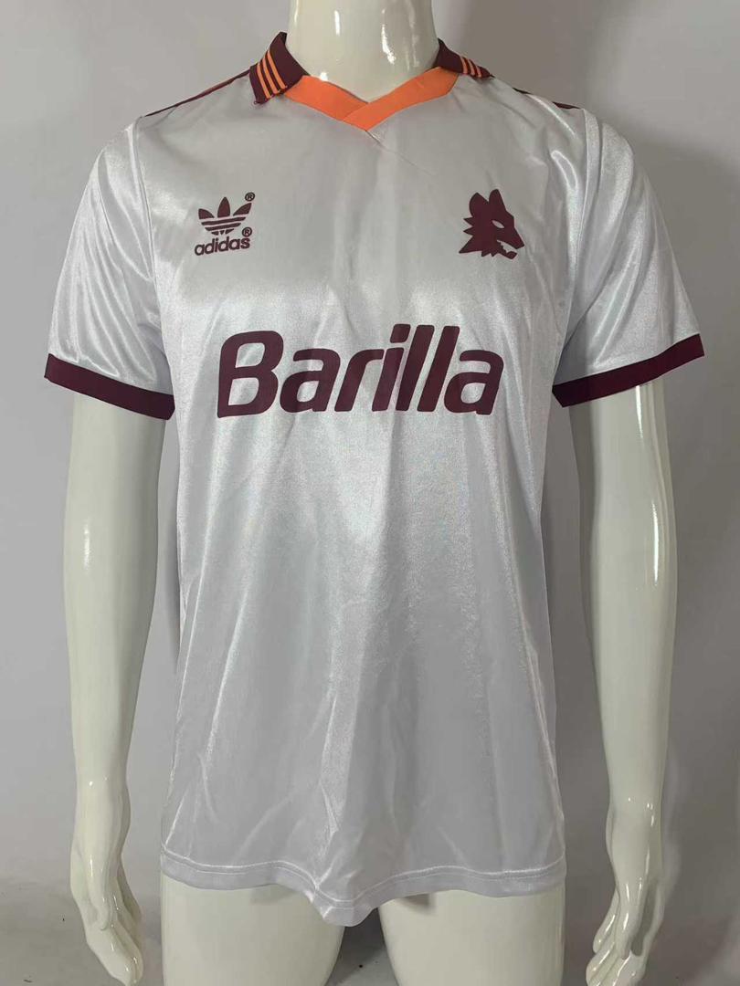 Man's Retro Jersey Roma Team Away - 1992/1994